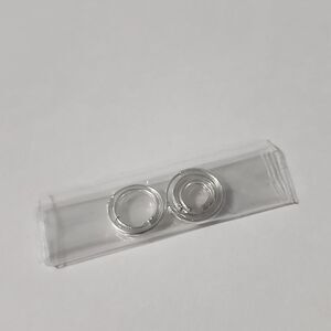 Tiny Silver Hoop Earrings 3 Pair 3 Sizes